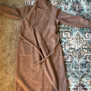 Elegant Brown Trench Coat